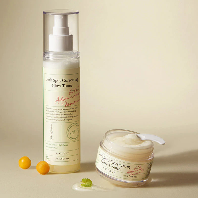 AXIS-Y Dark Spot Correcting Glow Toner – Professional-grade Korean toner for pore refining, sebum control, and evening skin tone, shop at Atelier De Glow UAE.