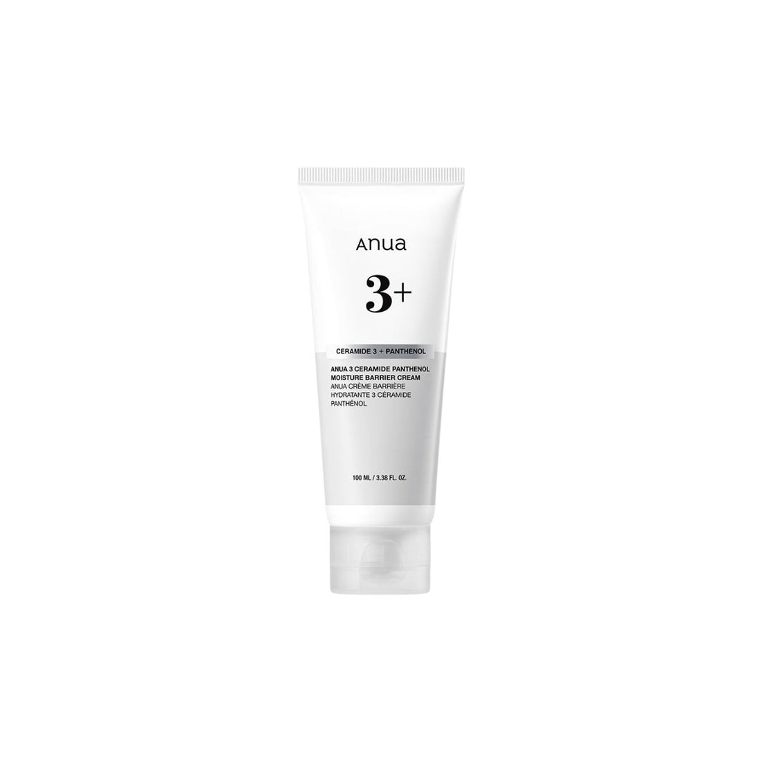 Anua 3 Ceramide Panthenol Moisture Barrier Cream 100ml – Triple Ceramide complex and 5% Panthenol infused Korean repair cream available at Atelier De Glow UAE.