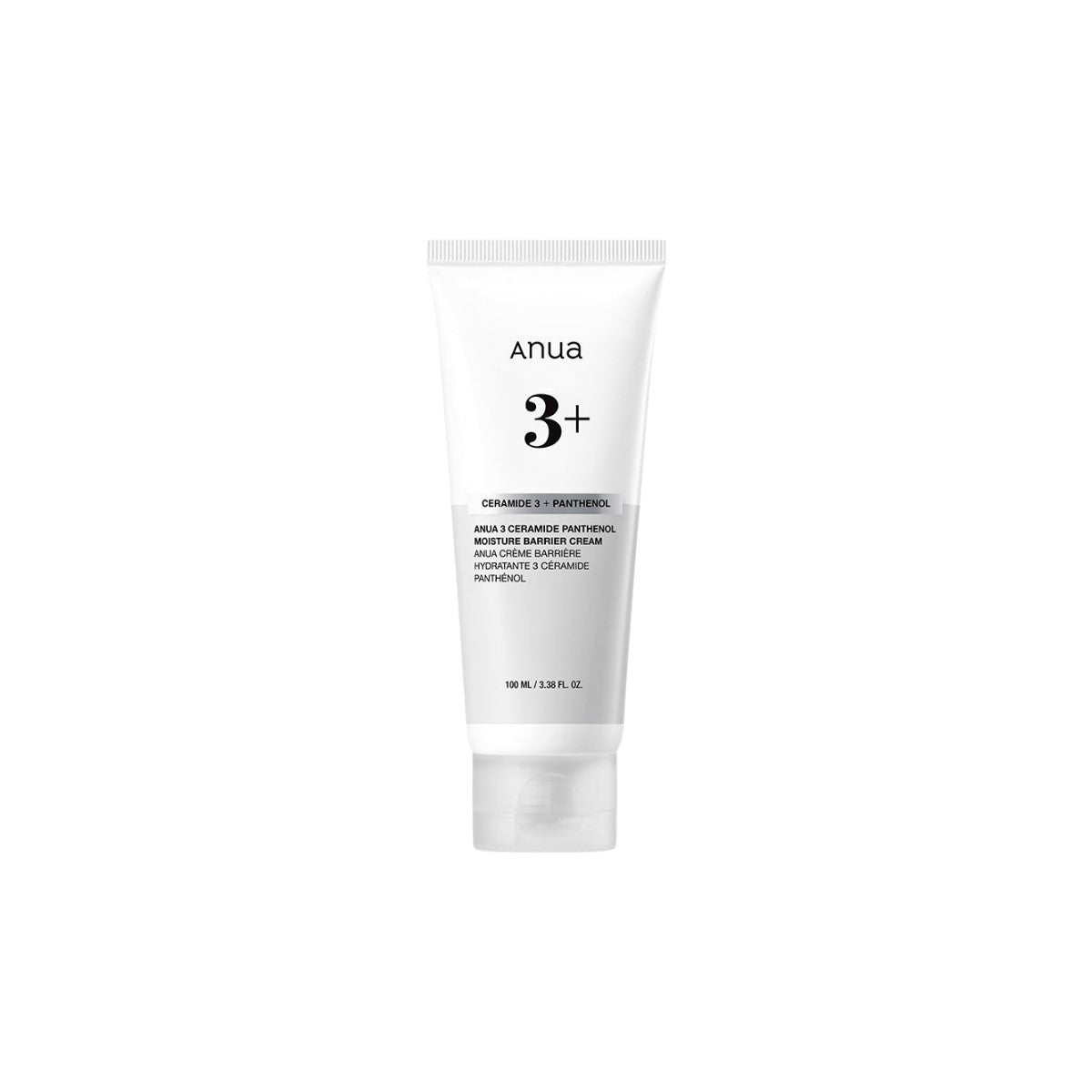 Anua 3 Ceramide Panthenol Moisture Barrier Cream 100ml – Triple Ceramide complex and 5% Panthenol infused Korean repair cream available at Atelier De Glow UAE.