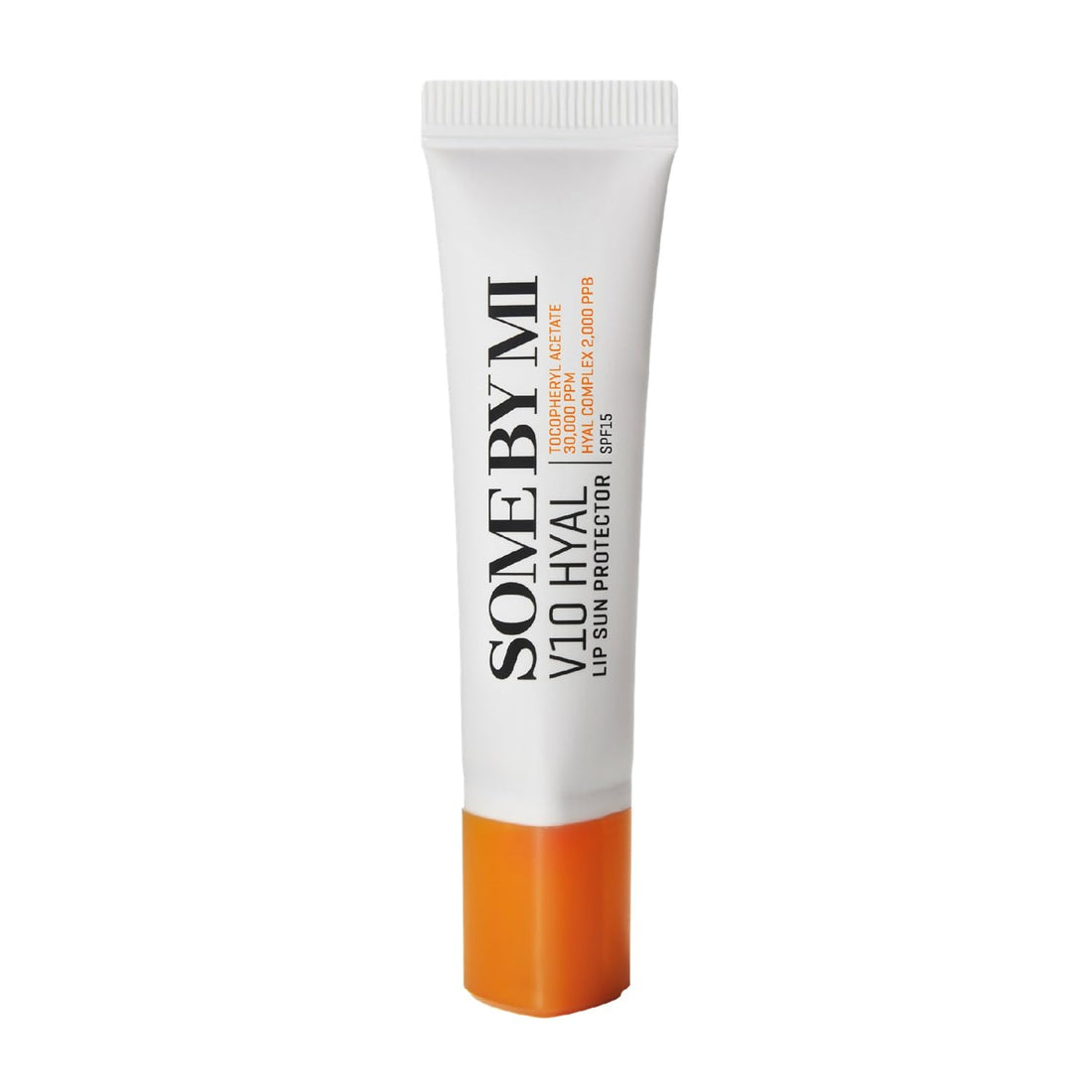 SOME BY MI V10 Hyal Lip Sun Protector – 7ml premium SPF 15 lip balm formulated with V10 HYAL Complex, 10 Vitamins, and Hyaluronic Acid available at Atelier De Glow UAE.