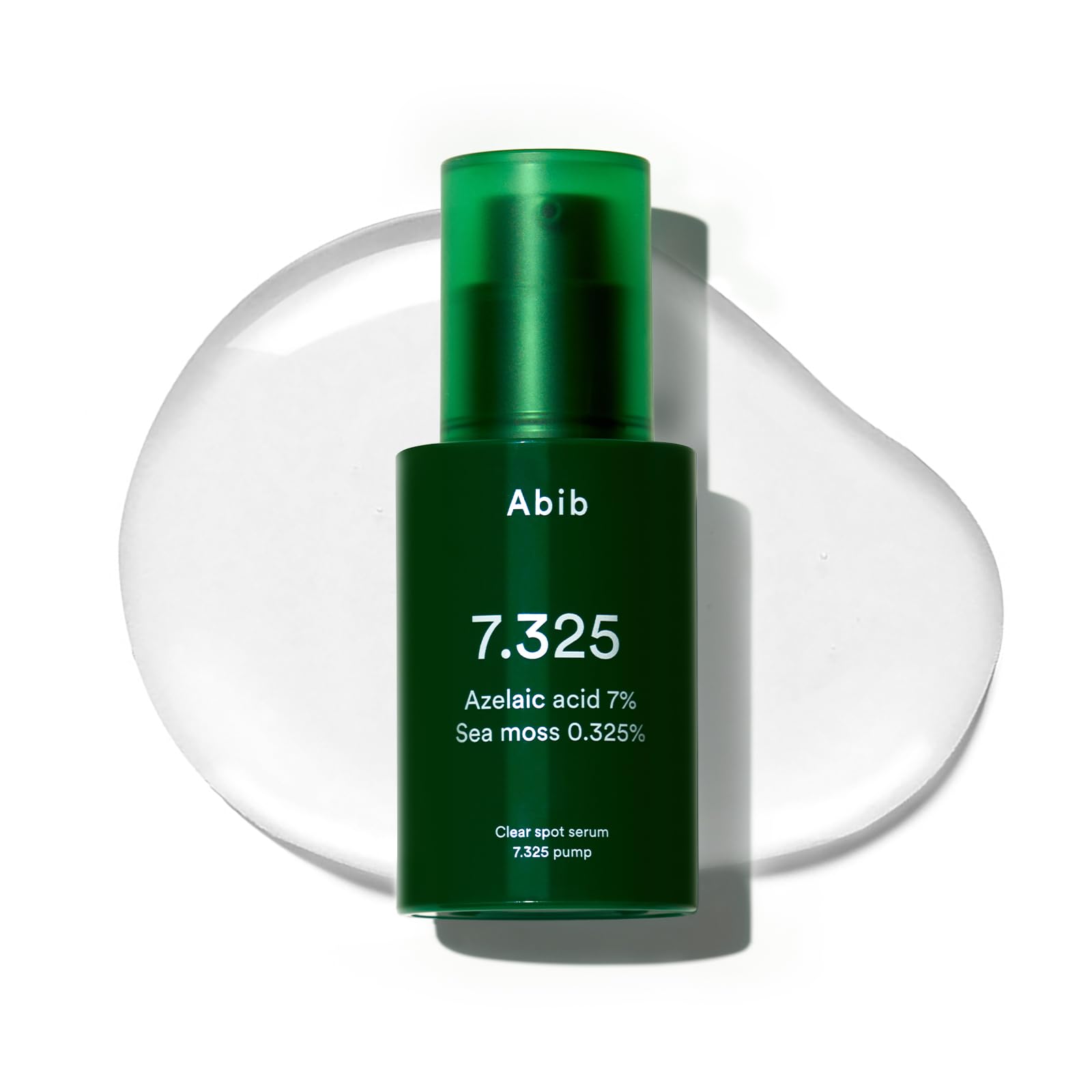 Abib Clear Spot Serum 7.325 – 30ml targeted blemish treatment with Succinic Acid and Heartleaf extract available at Atelier De Glow UAE.