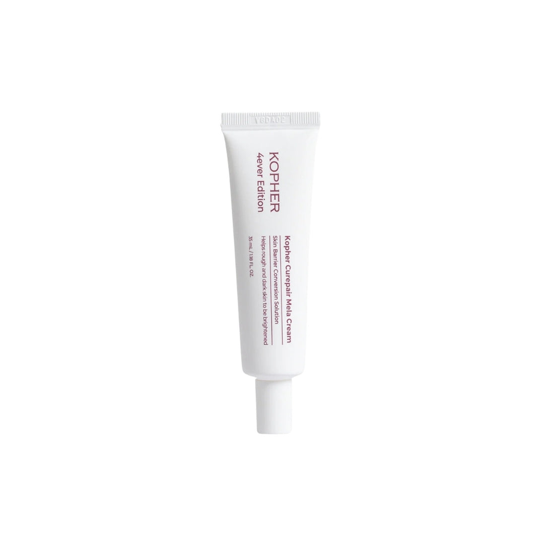 Kopher Curepair Mela Cream – 35ml clinical-strength melasma treatment and pigment-fading corrective cream available at Atelier De Glow UAE.