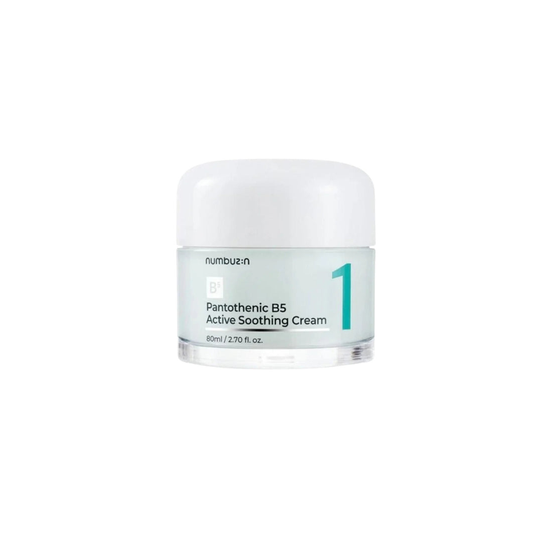 Numbuzin No.1 Pantothenic B5 Active Soothing Cream 80ml