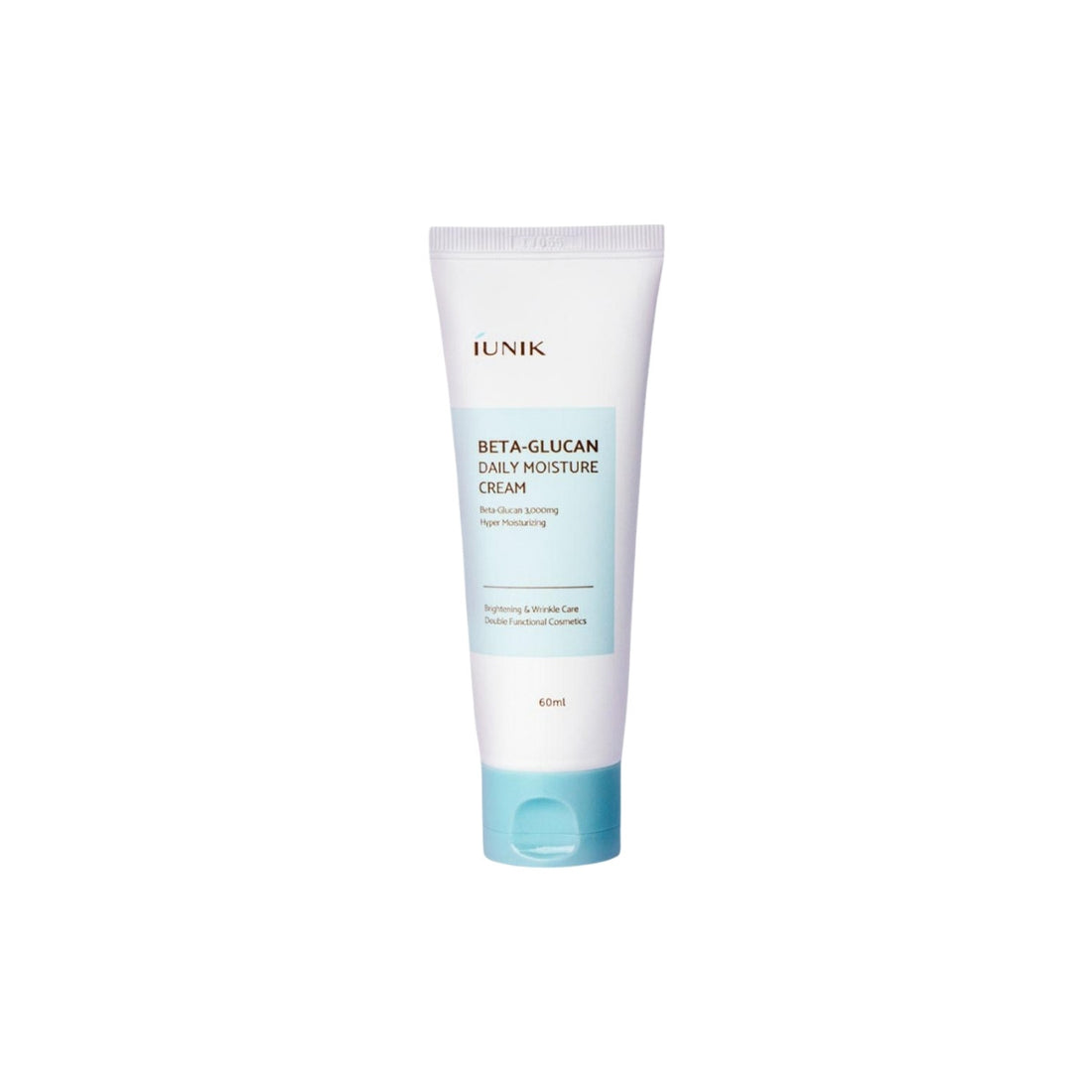 iUNIK Beta-Glucan Daily Moisture Cream – 60ml intensive barrier-repair and deeply hydrating face moisturizer available at Atelier De Glow UAE.