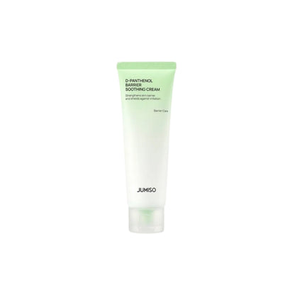 Jumiso D-Panthenol Barrier Soothing Cream – 80ml clinical barrier-repair cream powered by 10% D-Panthenol, Centella Asiatica, and Madecassoside available at Atelier De Glow UAE.