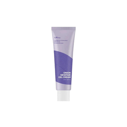 Isntree Onion Newpair Gel Cream – 50ml scar-soothing and blemish-fading moisturizer available at Atelier De Glow UAE.
