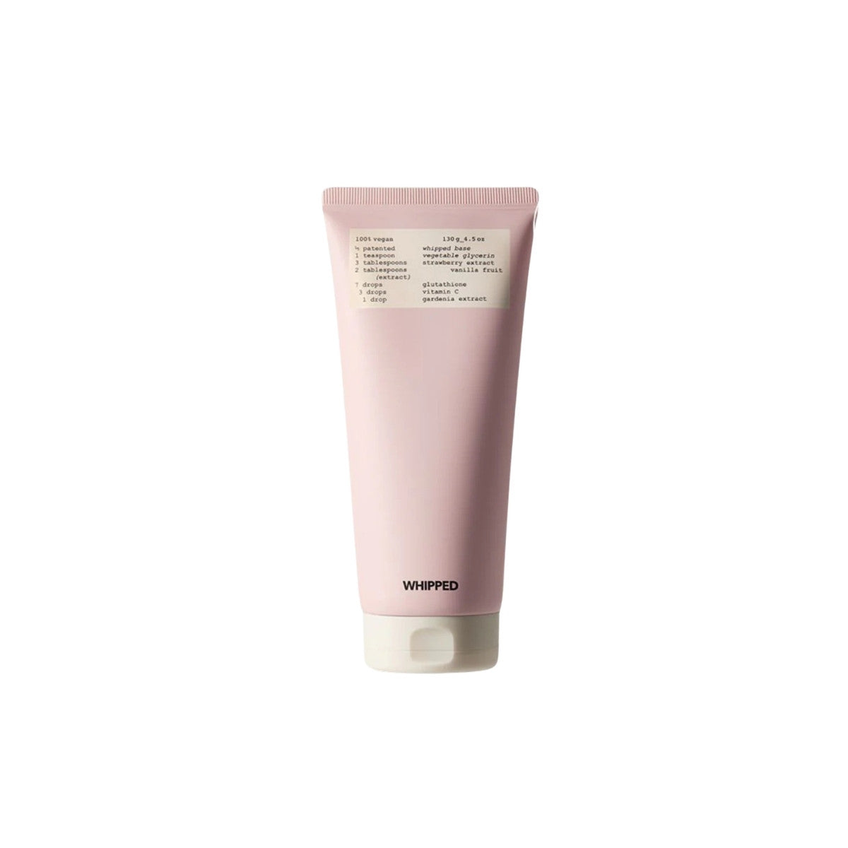 WHIPPED Vegan Pack Cleanser DDalva – 130g premium strawberry and shea butter 2-in-1 pack-cleanser with a whipped meringue texture available at Atelier De Glow UAE.
