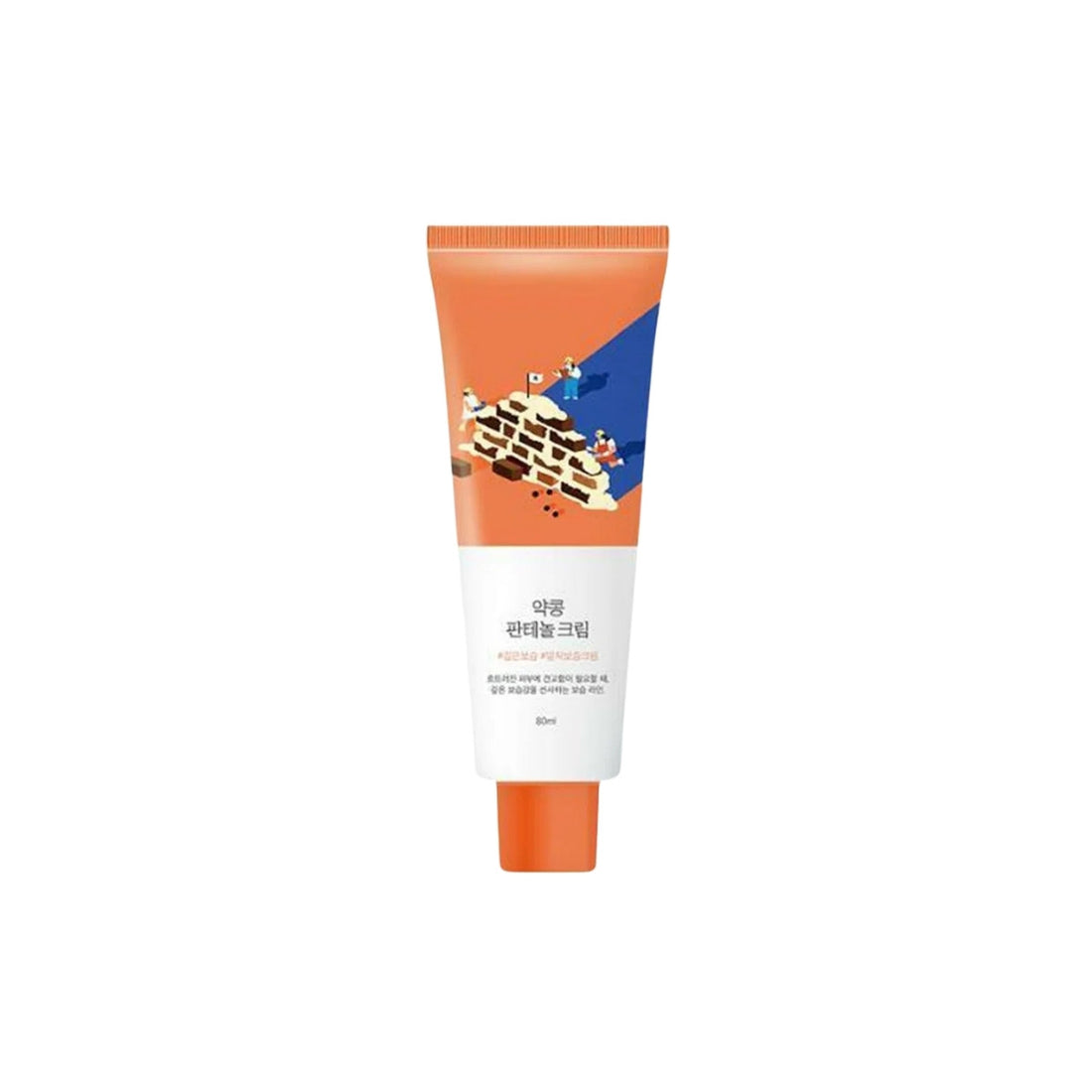 ROUND LAB Soybean Panthenol Cream – 80ml intensive moisturizer with Black Soybean extract and high-purity Panthenol available at Atelier De Glow UAE.