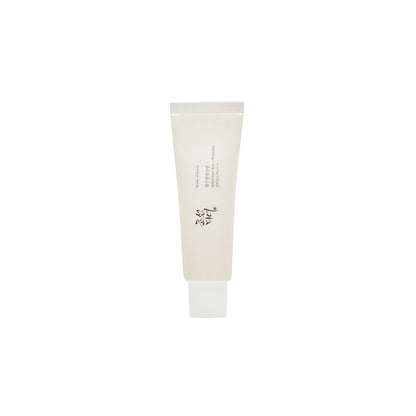 Beauty of Joseon Relief Sun: Rice + Probiotics – 50ml Korean SPF 50+ PA++++ sunscreen with Rice Extract and Probiotics available at Atelier De Glow UAE.