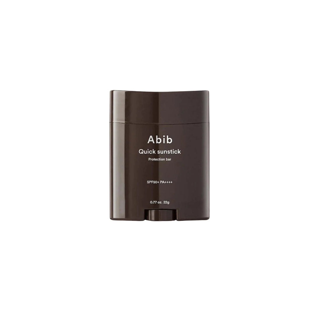 Abib Quick Sunstick Protection Bar – 22g wide-curved ergonomic chemical sunscreen stick available at Atelier De Glow UAE.