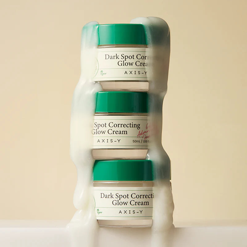AXIS-Y Glow Cream for sun-spot correction and heat-induced redness in Dubai – Lightweight Korean face cream with fast delivery in UAE.