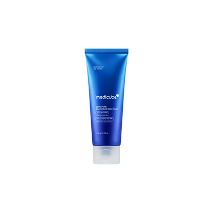 Medicube Zero Pore Blackhead Mud Mask 100g – deep-cleansing clay and mud mask formulated for clearing pores and removing sebum available at Atelier De Glow UAE.