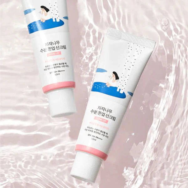ROUND LAB Birch Juice Moisturizing Tone Up Sunscreen | Atelier De Glow UAE
