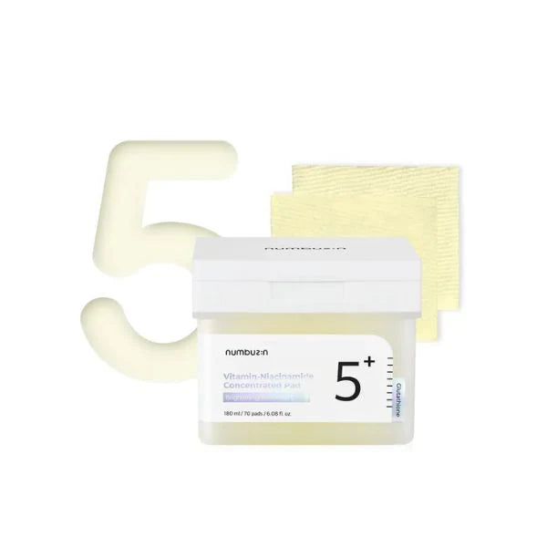 Numbuzin No.5 Vitamin-Niacinamide Concentrated Pad | Atelier De Glow UAE