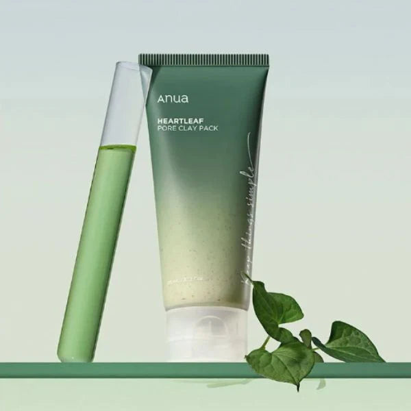 Anua Clay Mask for blackheads and "desert-clogged" pores in Dubai – Soothing Korean pore-cleansing treatment with fast delivery in UAE.