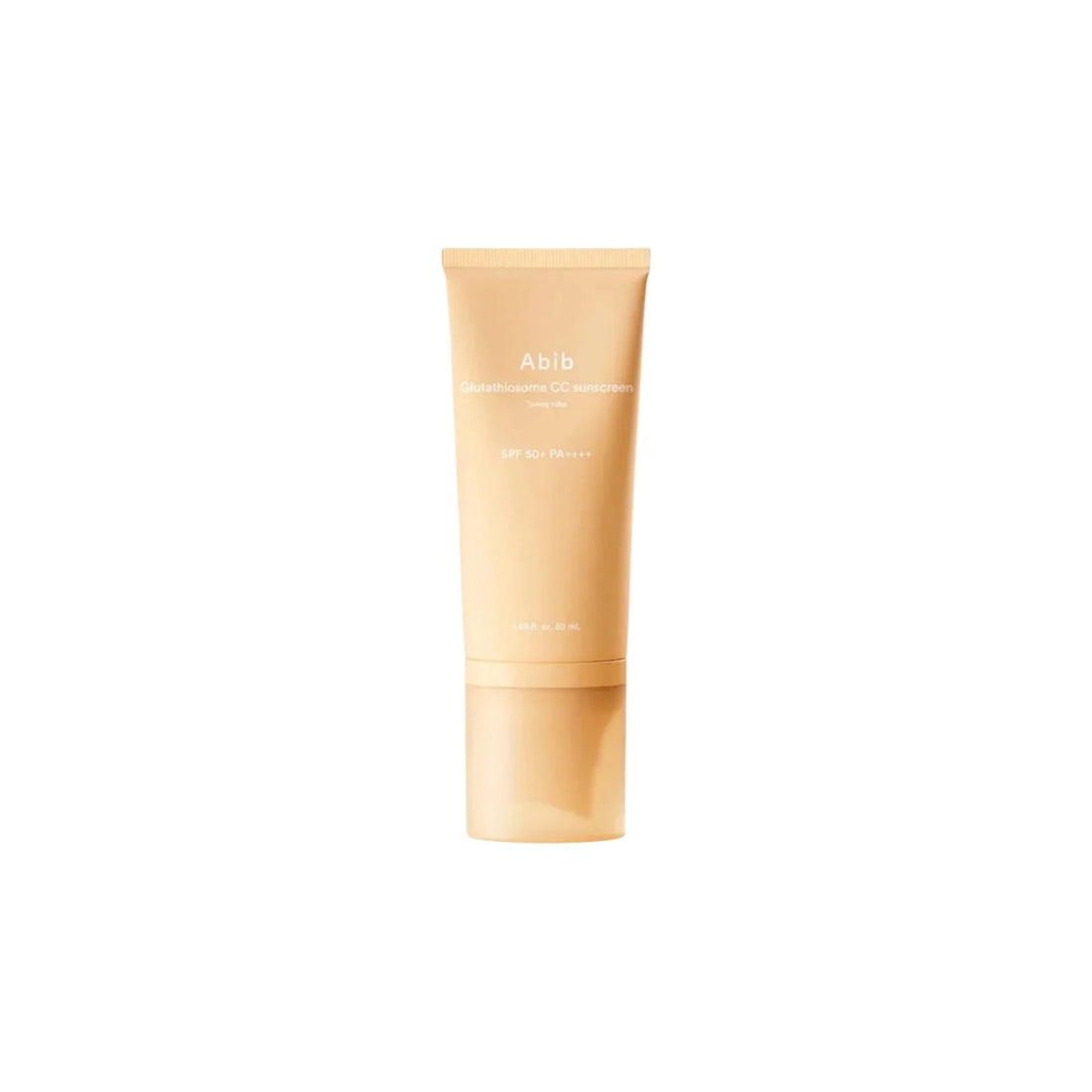 Abib Glutathiosome CC Sunscreen Toning Tube 50ml – Encapsulated Glutathiosome and high-SPF Korean toning sunscreen available at Atelier De Glow UAE.