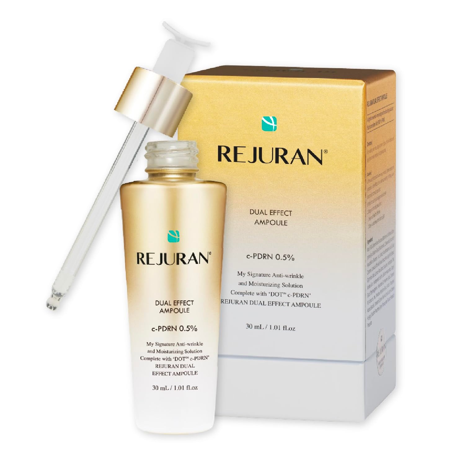 REJURAN Healer Ampoule – Professional-grade "Bio-Stimulator" for achieving a youthful, plumped, and high-definition "Glass Skin" finish, shop at Atelier De Glow UAE.