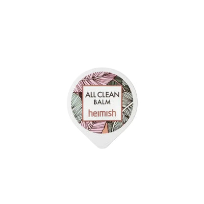 Heimish All Clean Balm Blister – 5ml travel-sized solid oil cleanser with Shea Butter and Citrus Herbs available at Atelier De Glow UAE.