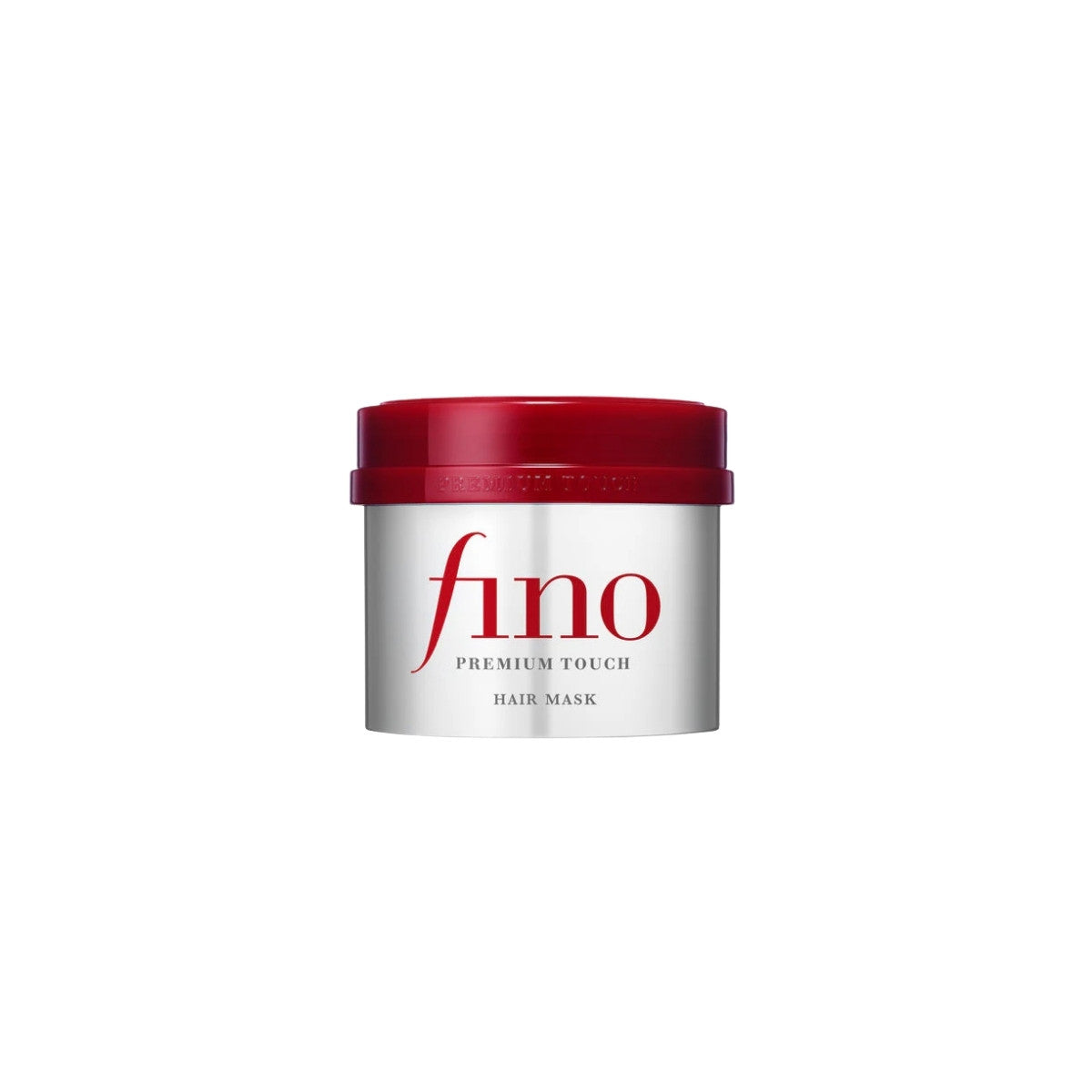 Shiseido Fino Premium Touch Hair Mask 230g – intensive deep-repair hair treatment with royal jelly and PCA for silky, smooth, and damaged hair at Atelier De Glow UAE.