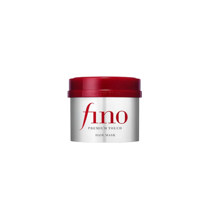 Shiseido Fino Premium Touch Hair Mask 230g – intensive deep-repair hair treatment with royal jelly and PCA for silky, smooth, and damaged hair at Atelier De Glow UAE.