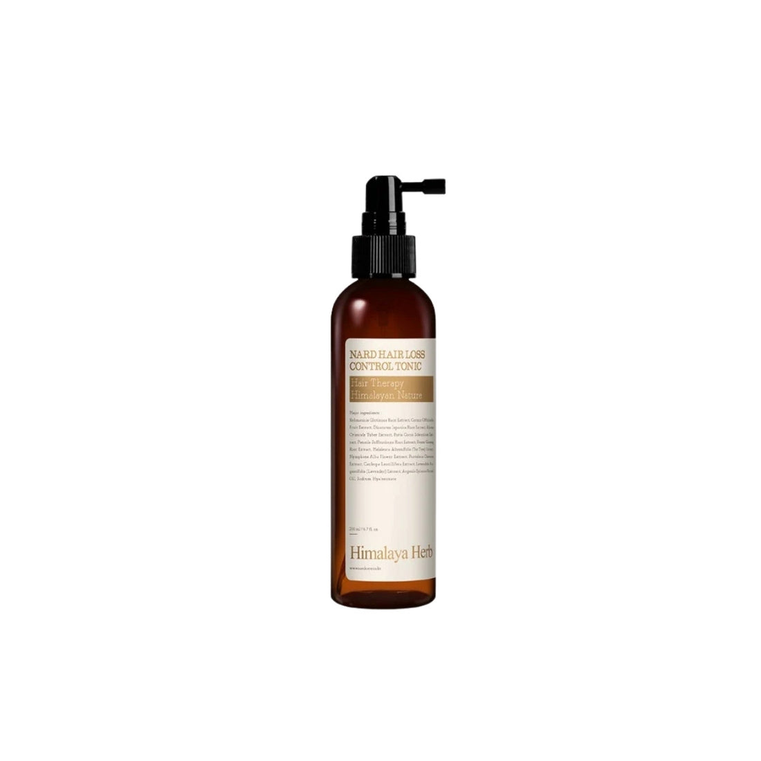 NARD Hair Loss Control Tonic – 200ml scalp treatment with Himalayan Spikenard herb and cooling L-Menthol available at Atelier De Glow UAE.