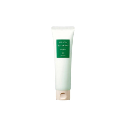 AROMATICA Rosemary 3-in-1 Treatment – Silicone-free Korean hair treatment, conditioner, and scalp mask available at Atelier De Glow UAE.