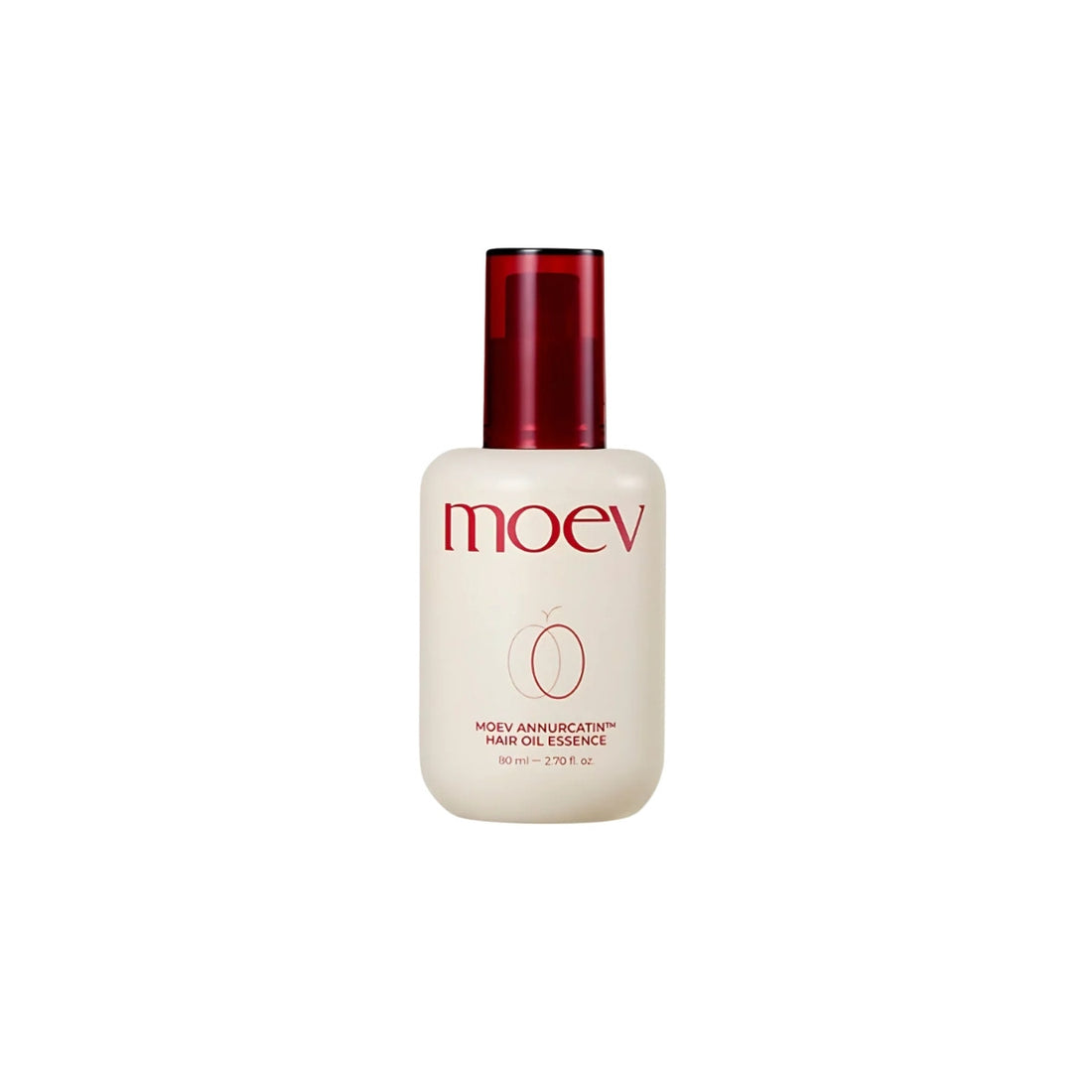 MOEV Annurcatin Hair Oil Essence – 80ml professional hair serum with Annurca Apple Extract and Procyanidin B2 available at Atelier De Glow UAE.