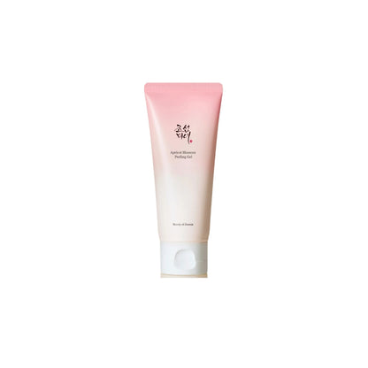 Beauty of Joseon Apricot Blossom Peeling Gel – 19% Apricot Flower Water Korean exfoliator for sensitive skin available at Atelier De Glow UAE.