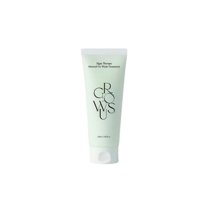 GROWUS Algae Therapy Mineral No-Wash Treatment – Korean leave-in hair treatment with Seaweed Extract and Pearl Powder available at Atelier De Glow UAE.