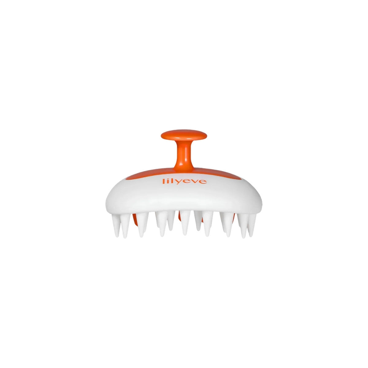 lilyeve SCALP:TURN Dual Gua Sha &amp; Shampoo Brush – 2-in-1 silicone scalp massager and detachable gua sha tool for deep cleaning and tension relief available at Atelier De Glow UAE.