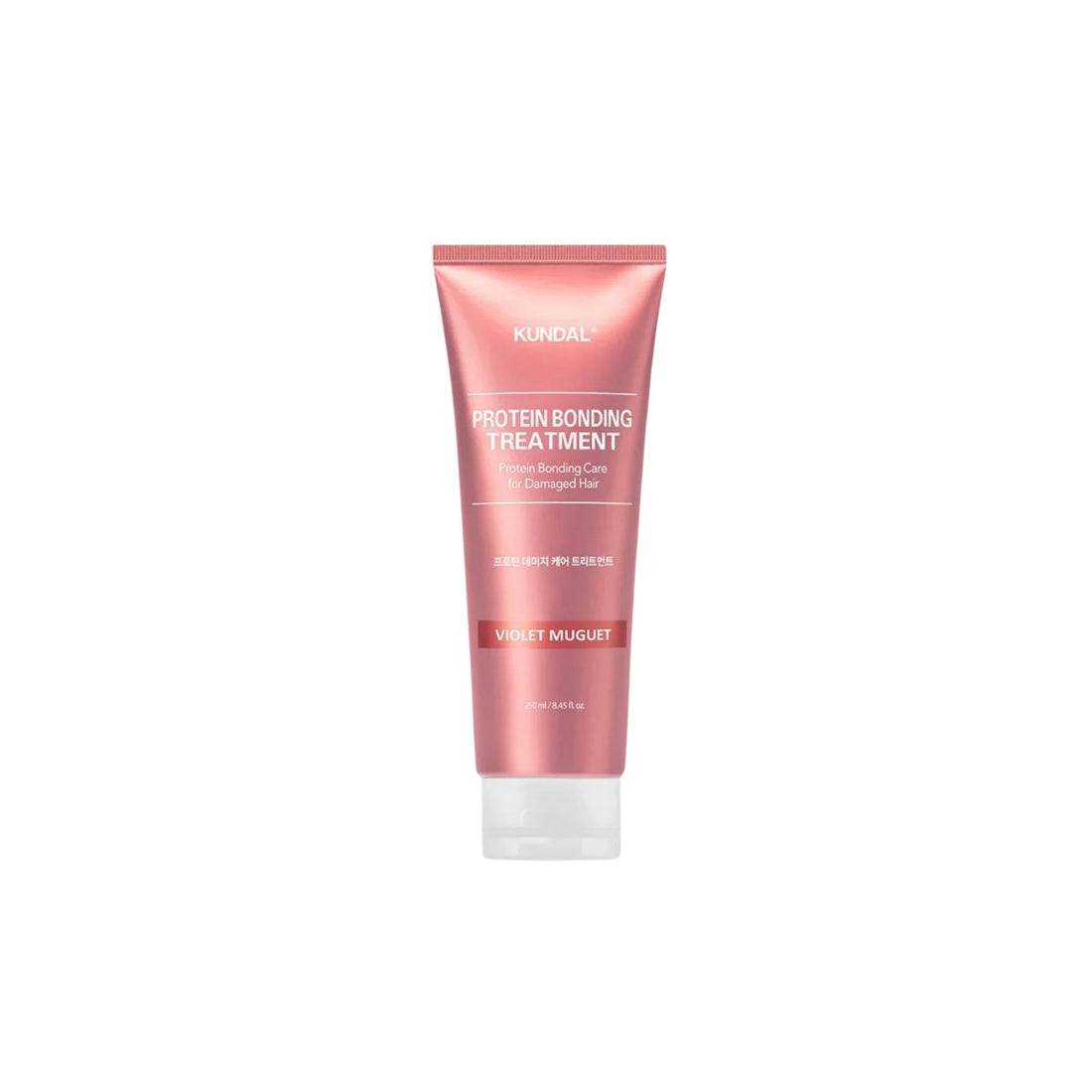 KUNDAL Protein Bonding Treatment 250ml tube – Patented Protein-Bonding technology and LPP (Low Molecular Polypeptide) Korean hair care available at Atelier De Glow UAE.