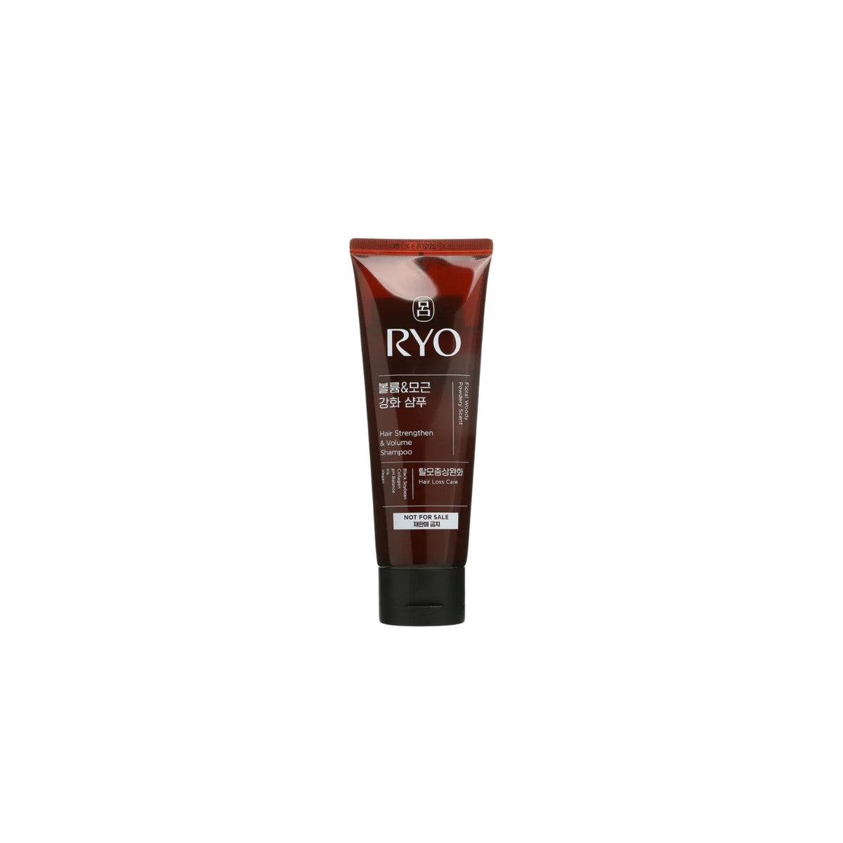 RYO Hair Strengthen &amp; Volume Shampoo Mini 112ml – herbal hair care treatment for root strength and fuller hair volume available at Atelier De Glow UAE.