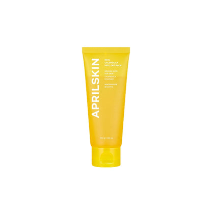 APRILSKIN Real Calendula Peel Off Pack – Korean exfoliating mask with real Calendula petals and flower oil available at Atelier De Glow UAE.