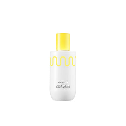 COMMONLABS Vitamin C Brightening Peeling Toner – Korean exfoliating toner with AHA, BHA, PHA and Vitamin C available at Atelier De Glow UAE.