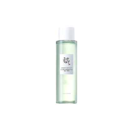 Beauty of Joseon Green Plum Refreshing Toner – 150ml Korean exfoliating toner with AHA, BHA, and Green Plum Water available at Atelier De Glow UAE.