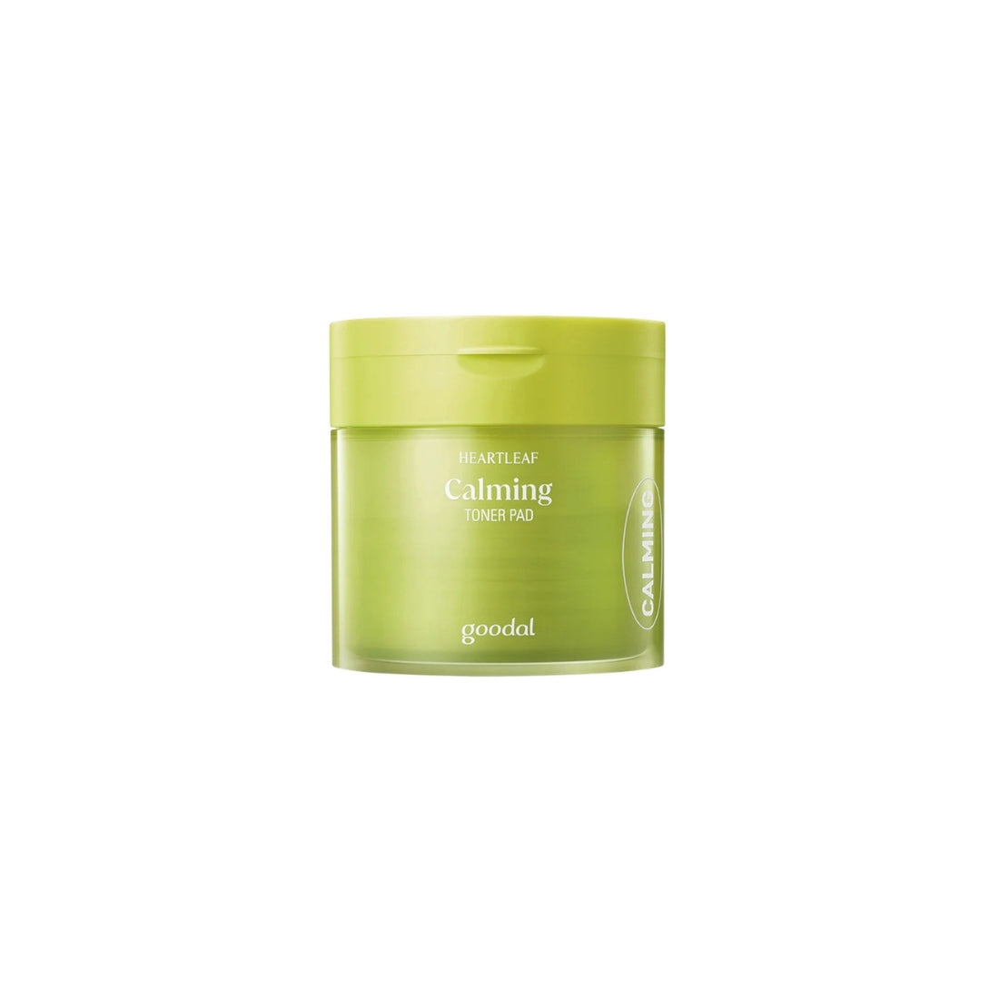 Goodal Heartleaf Calming Toner Pads – 70-count Korean soothing pads with Jeju Heartleaf Extract and Althaea Rosea Root available at Atelier De Glow UAE.