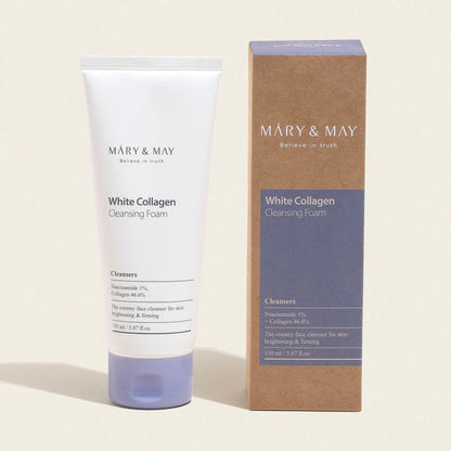 Mary&amp;May White Collagen Cleansing Foam