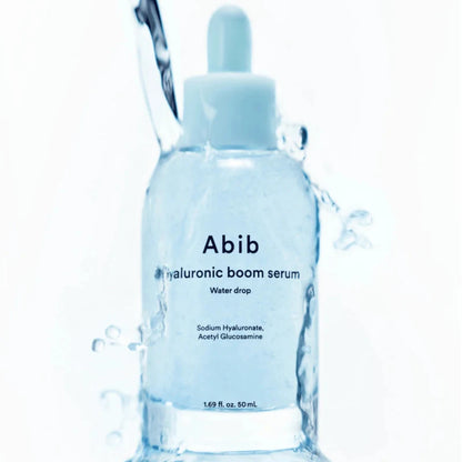Lightweight, fast-absorbing "water drop" texture serum by Abib that leaves the skin feeling plump, dewy, and refreshed without a sticky residue at Atelier De Glow UAE.