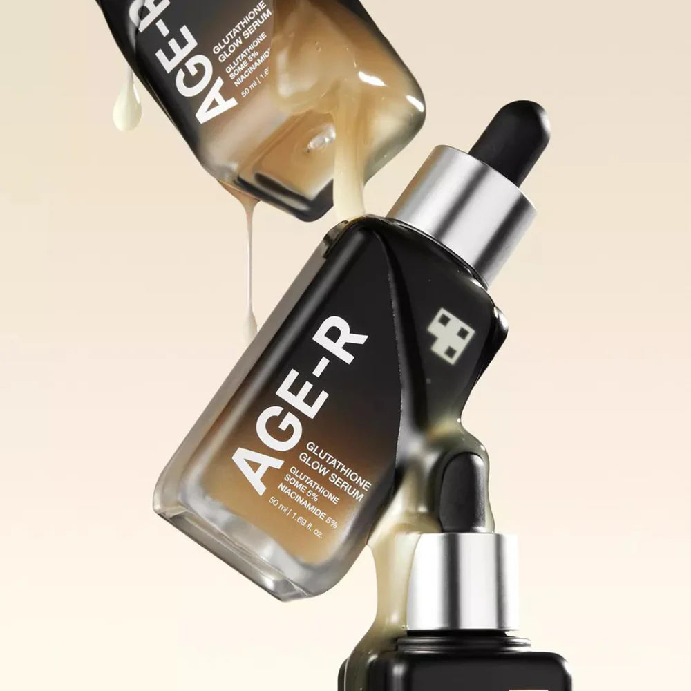 Medicube Glutathione Serum – Professional-grade "Melanin Interceptor Matrix &amp; 24-Hour Translucent Skin Glaze" for achieving a flawless "Glass Skin" base, shop at Atelier De Glow UAE.