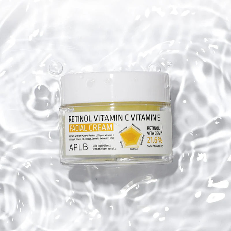 APLB Retinol Cream for sun-damage and fine lines in Dubai – Brightening Korean moisturizer for skin renewal and elasticity with fast UAE delivery.