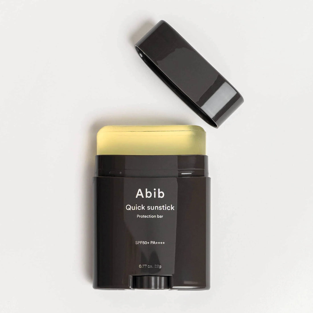 Completely clear, weightless, and velvet-matte texture of Abib Protection Bar gliding effortlessly along the cheekbone contour at Atelier De Glow UAE.