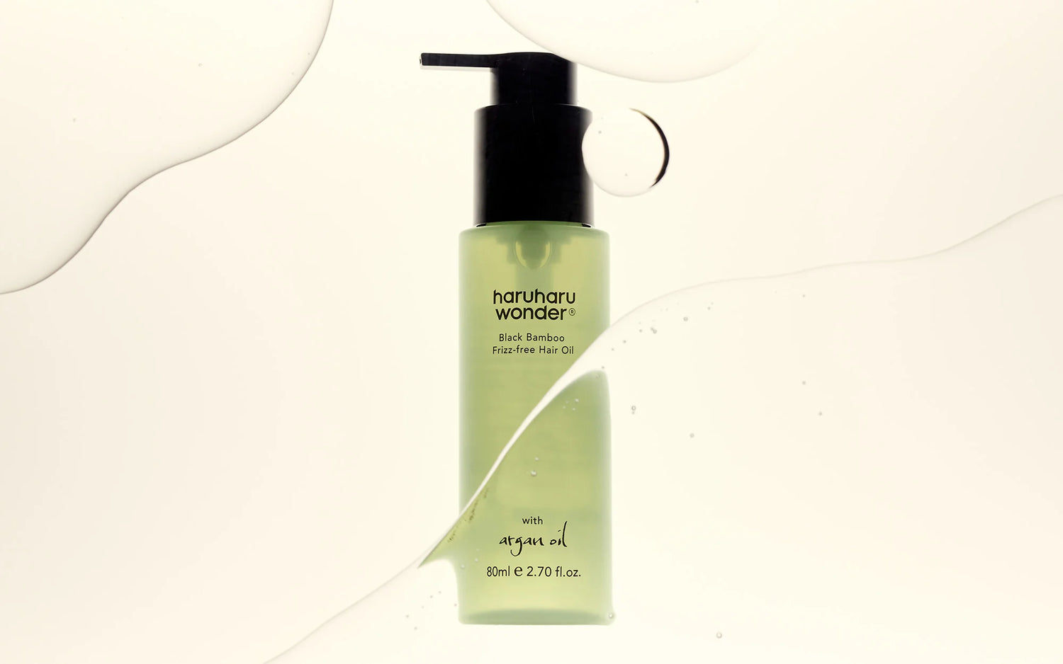 Haruharu Wonder Black Bamboo Frizz-Free Hair Oil | Atelier De Glow UAE