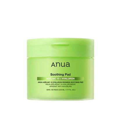 Anua Azelaic 10 Hyaluron Redness Soothing Pad - 90 Pads