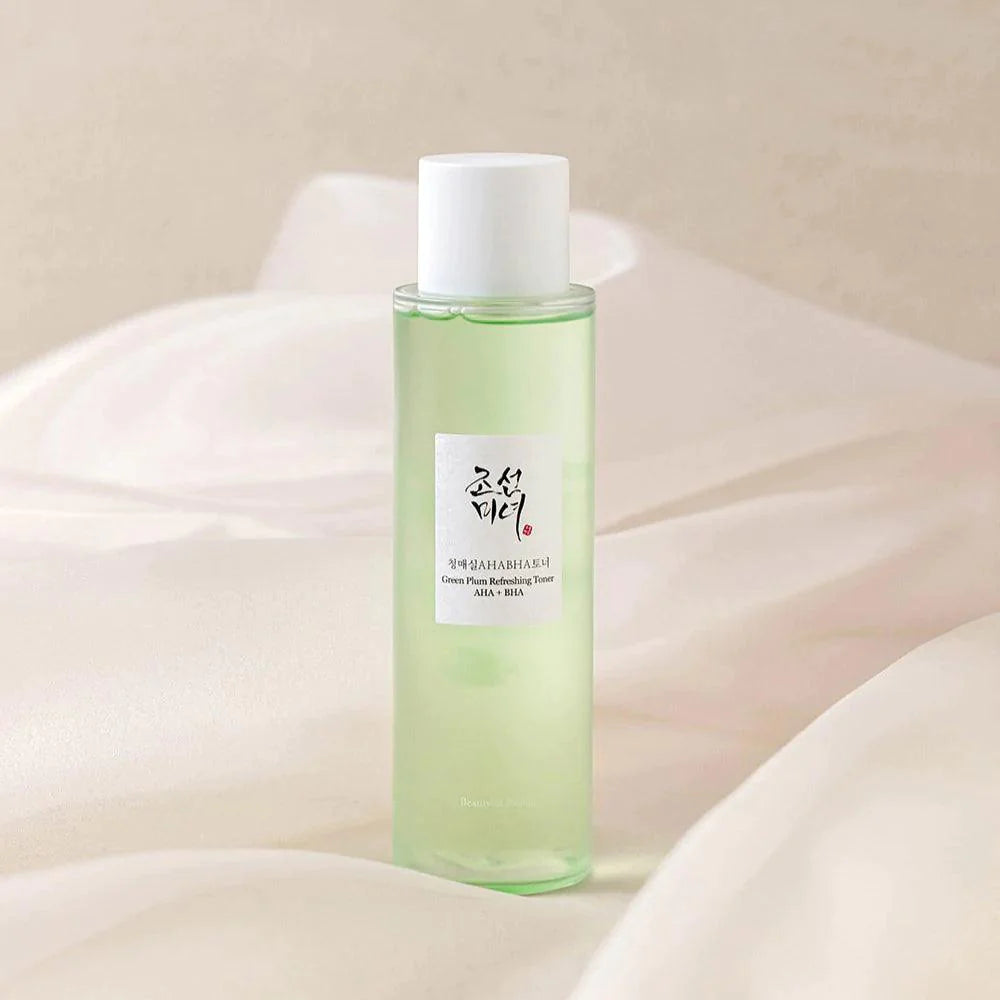 Beauty of Joseon Green Plum Toner for removing desert dust and heat-induced sebum in Dubai – Gentle exfoliating Korean toner with fast UAE delivery.