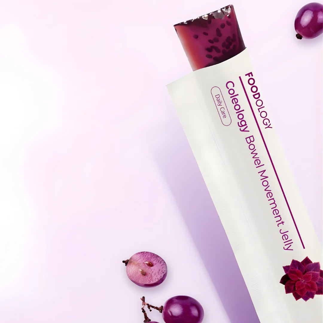 Foodology jelly for bloating, constipation, and weight management – Natural digestive support and detox supplement from Atelier De Glow UAE.