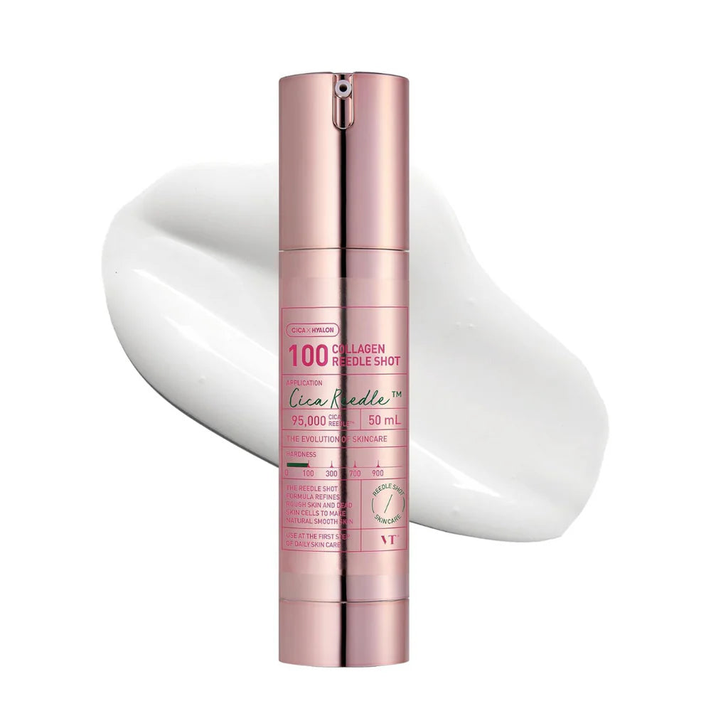 Lightweight, tingling, and fast-absorbing micro-needle serum by VT Cosmetics that primes the skin for deeper nourishment and a radiant finish at Atelier De Glow UAE.