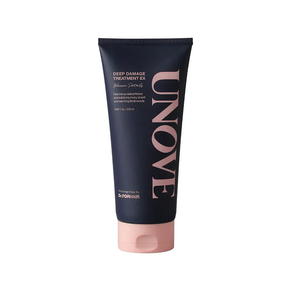 unove deep damage treatment ex 320ml warm petals