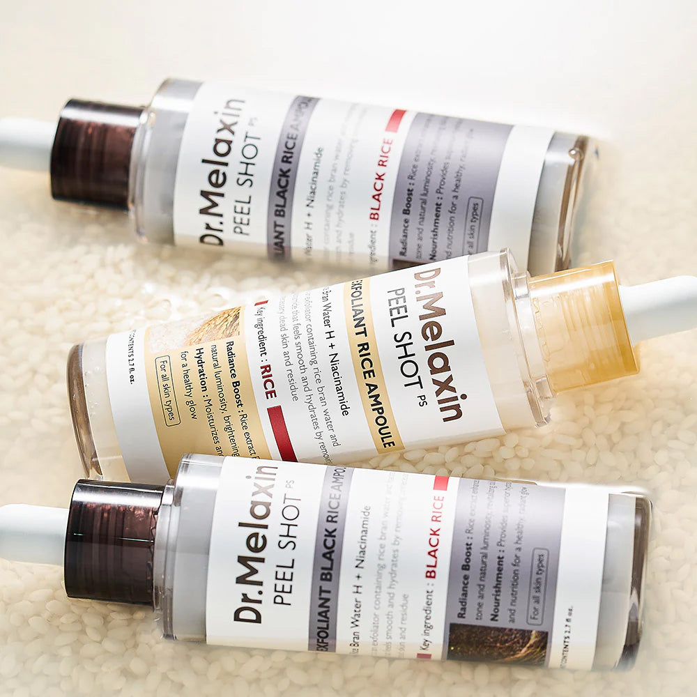 Dr.Melaxin  Peel Shot Exfoliant White Rice Ampoule 80ml