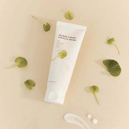 HEVEBLUE Salmon Caring Centella Cream | Atelier De Glow UAE