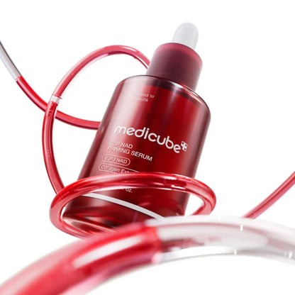 Lightweight, non-comedogenic, and fast-absorbing Medicube EGF NAD Firming Serum 30ml designed for daily layering and deep hydration at Atelier De Glow UAE.